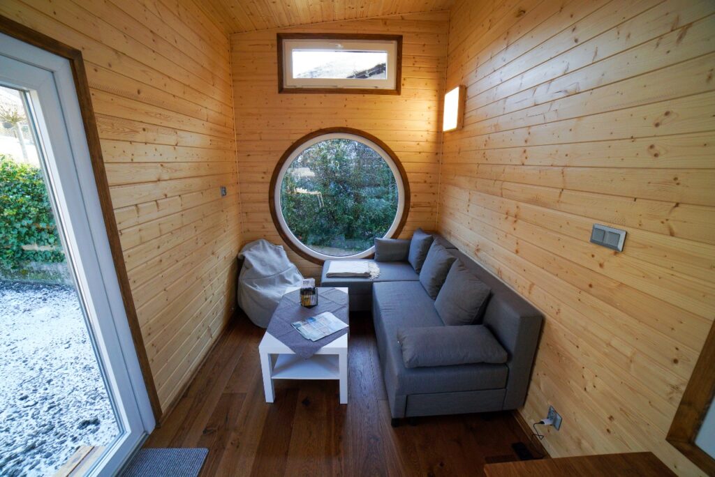 round window_Building Energy Efficient Tiny Houses in Europe