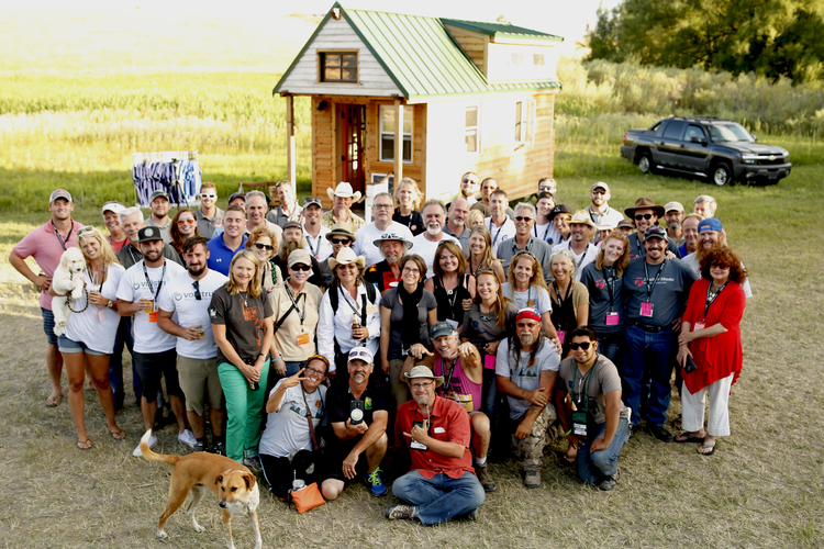 Tiny House Jamboree builders & vendors, Photo by Christian of Team #TinyX