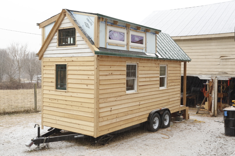 Building our tiny home on wheels