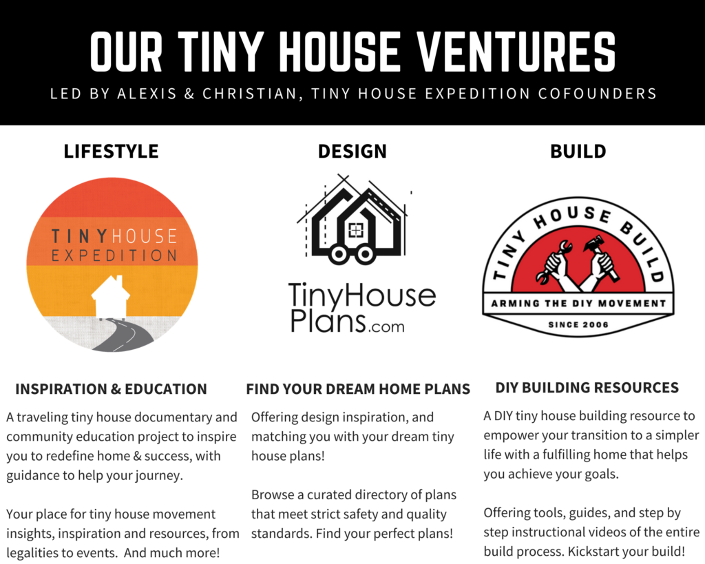 our tiny house ventures