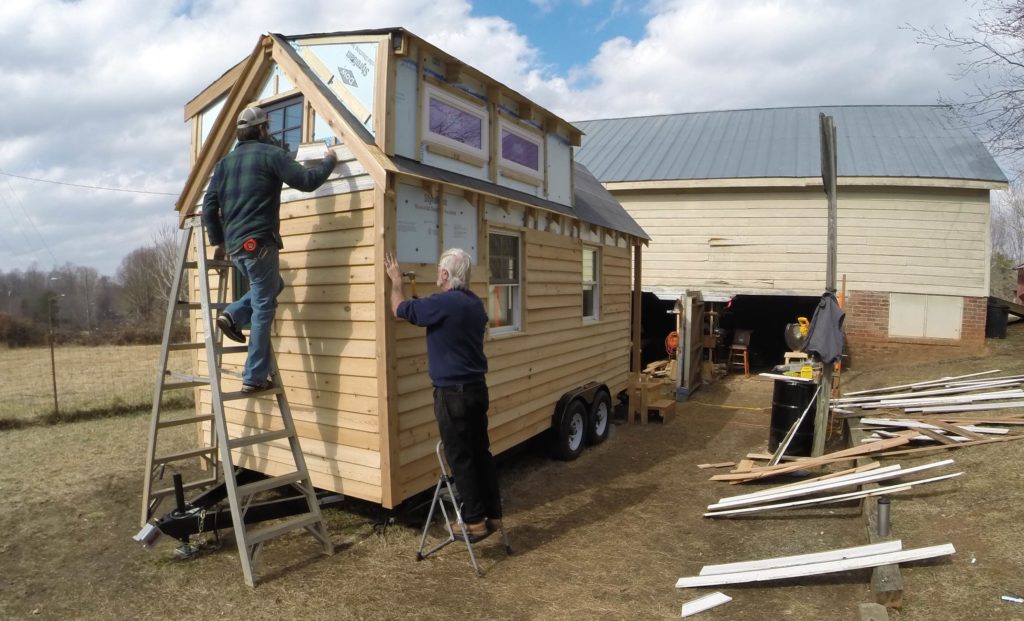 our DIY tiny home build