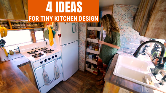 DIY Tiny House Kitchen 