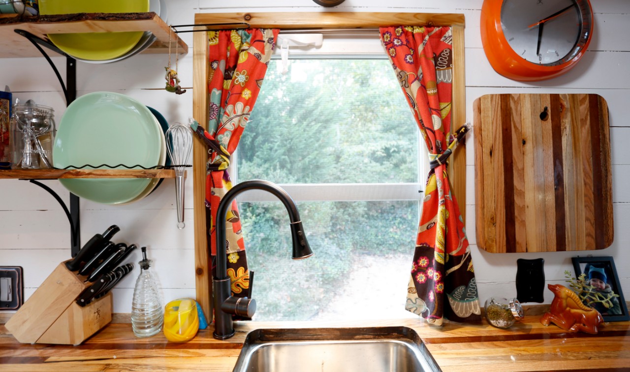 tiny house kitchen sink