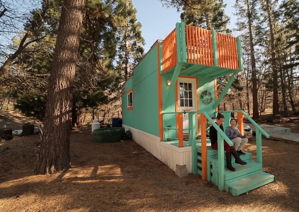 Long-term rental at Tiny House Block - click for a tour!