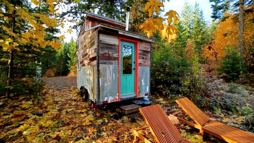 klickitat treehouse and cedar shack tiny house