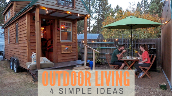 tiny home outdoor space