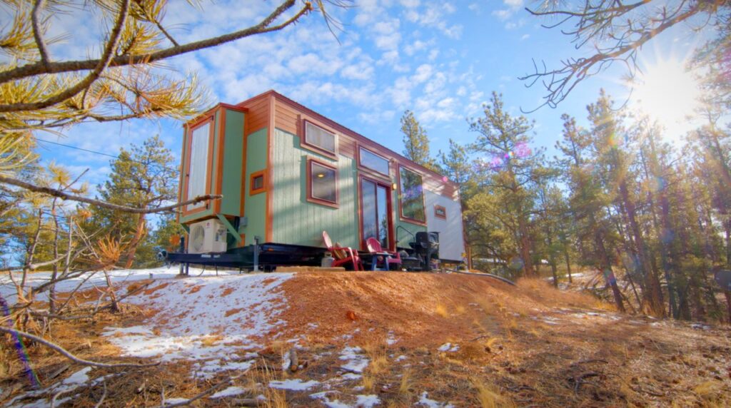 Develops Raw Land for Tiny House