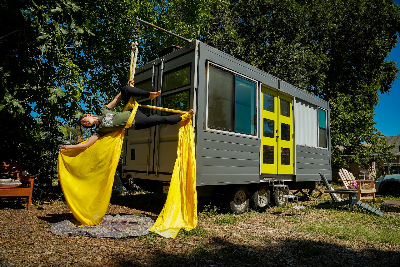 Tiny House Expedition Her Illegal Tiny House on her own Land