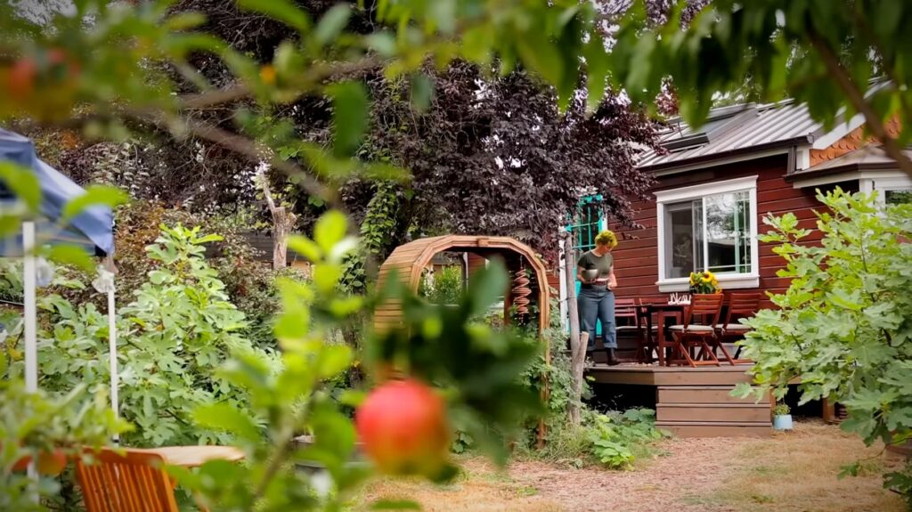 their victorian farmhouse tiny home homestead