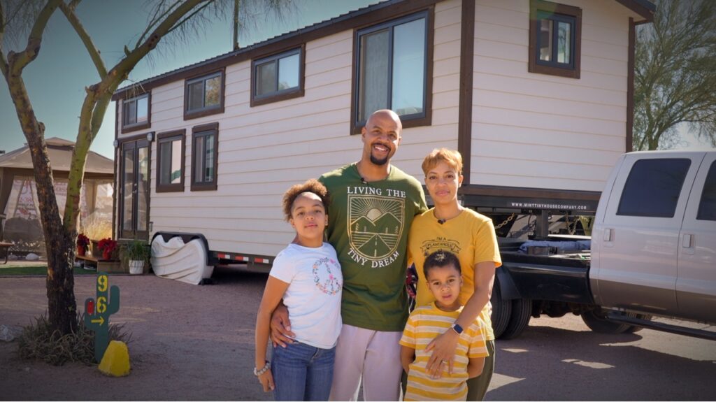 Tour the Living the Tiny Dream family home - click to watch!