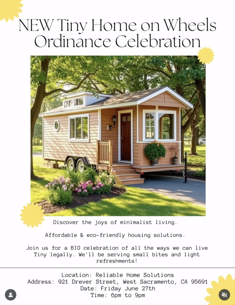 New Tiny Home on Wheels Ordinance Celebration - Tiny House Expedition