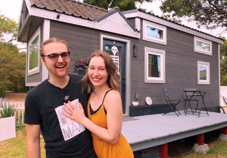 Couple's $56k Tiny House - affordable & fun living