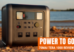 Extreme Portable Power Station! 70mai Tera 1000_solar generator