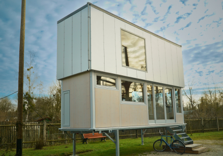 Full 2-Story Movable Tiny House with Lifting Roof _Blog Banner