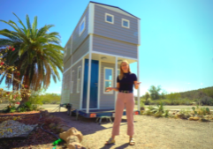 Full 2-Story Tiny House with Lifting Roof