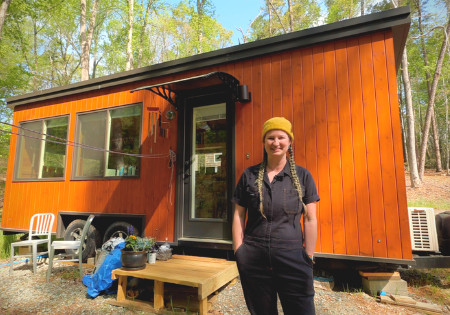 Her Single Level Tiny Home for Authentic Living