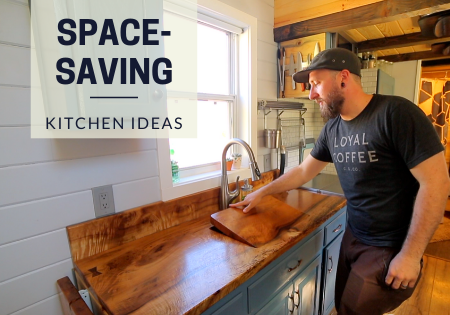 Space-Saving Tiny House Kitchen Ideas