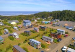 Thriving Coastal Tiny House Community