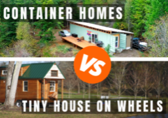 container homes vs tiny houses on wheels