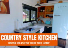 country style tiny home kitchen ideas