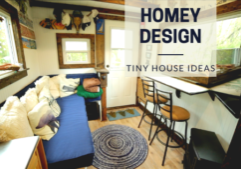 homey tiny house design ideas
