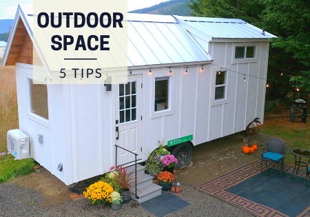 tiny home outdoor space