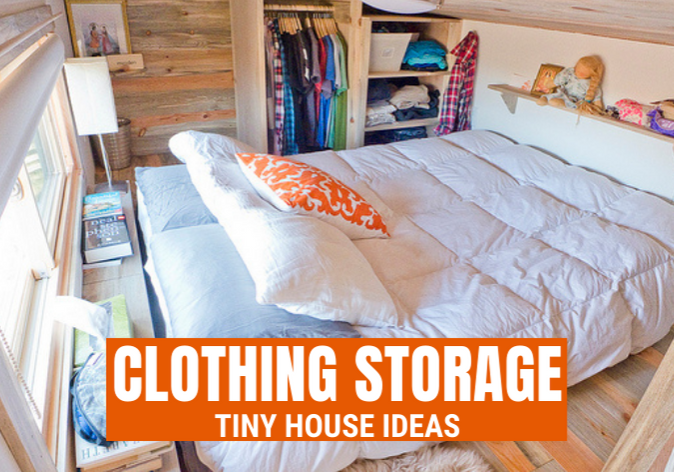 tiny house clothing storage