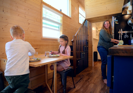 tiny house living with kids tips