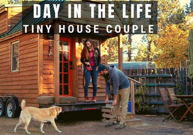tiny house living_day in the life tiny house couple