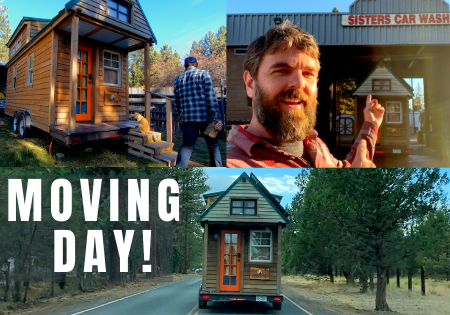tiny house moving day