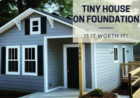 tiny house on foundation